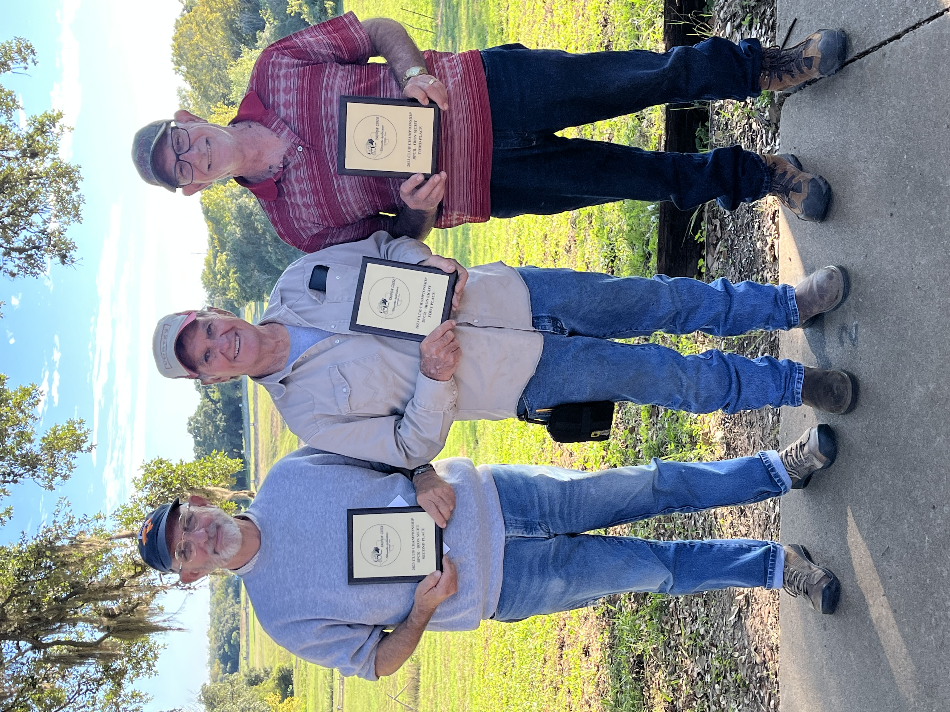 Mike Moorhouse, Charlie Schroeder, Ed Story - 2023 Iron Sight Winners